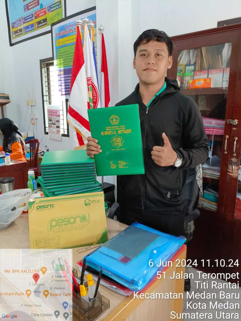 Sampul raport SD custom dari pabrik Percetakan Sampul Raport Pesona
